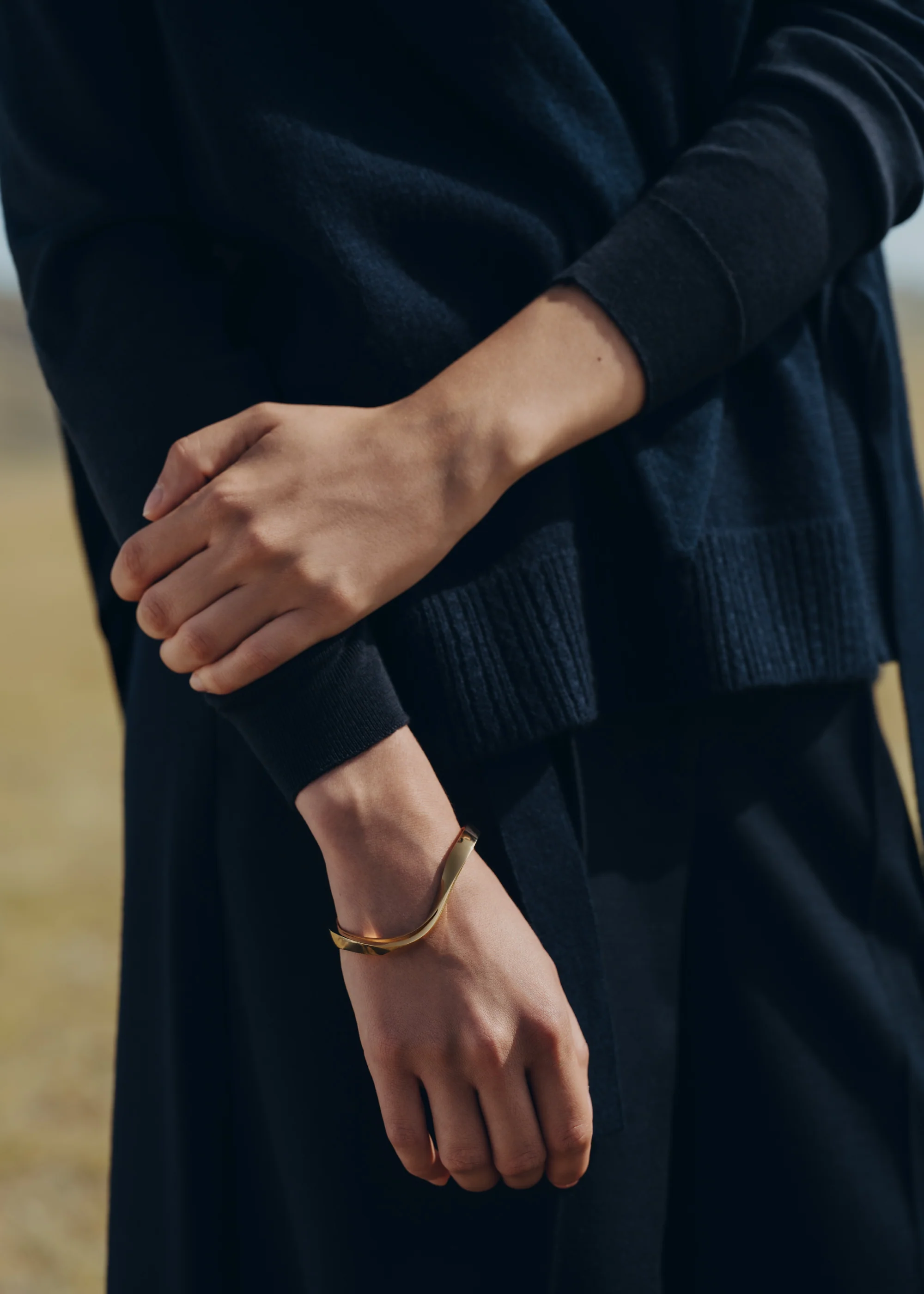 Éole Bangle - 24 carat gold-gilded - Image 3