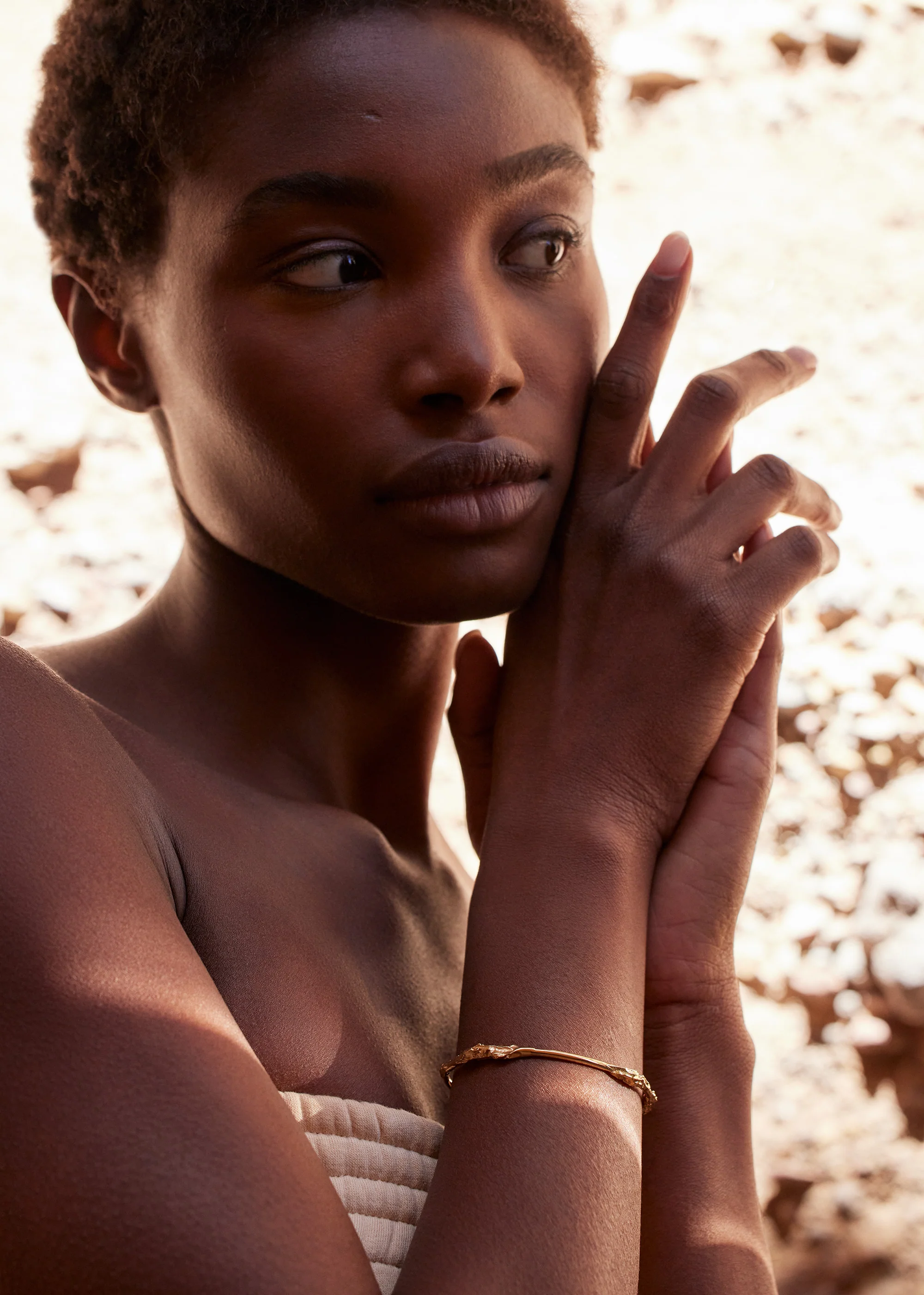 Eroz Bangle - 24 carat gold gilded - Image 5