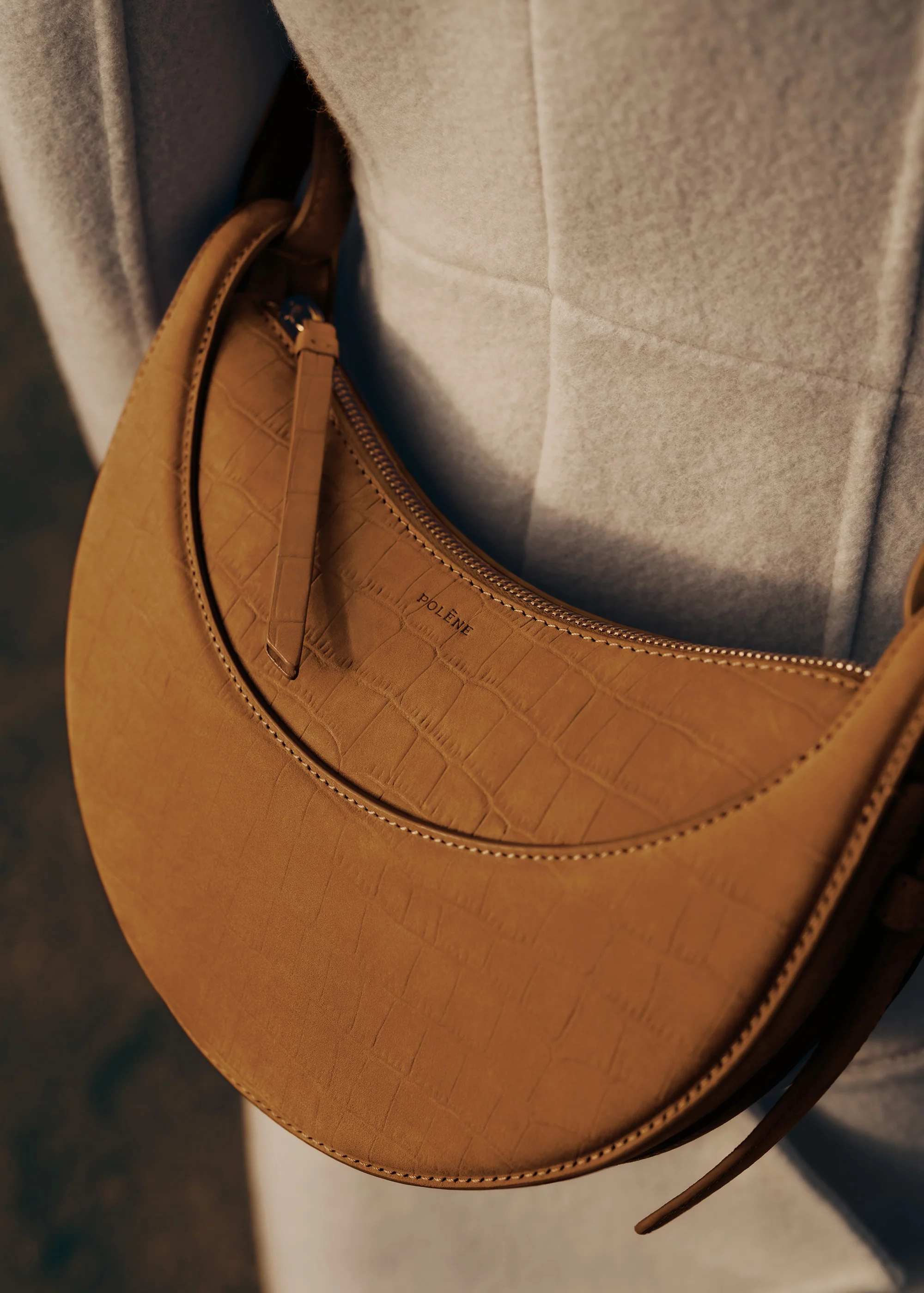 Numéro Dix - Crocodile Nubuck Cinnamon - Image 3