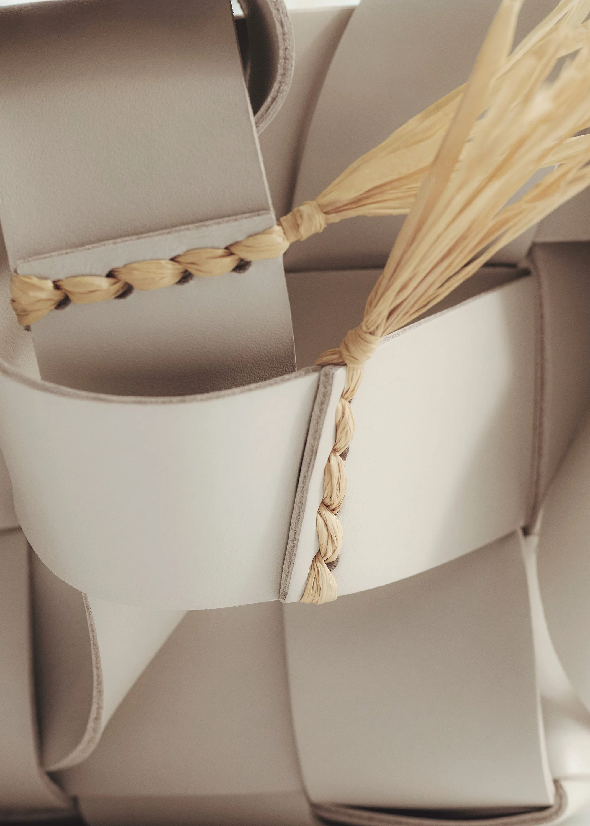 Yni basket - Chalk - Image 4