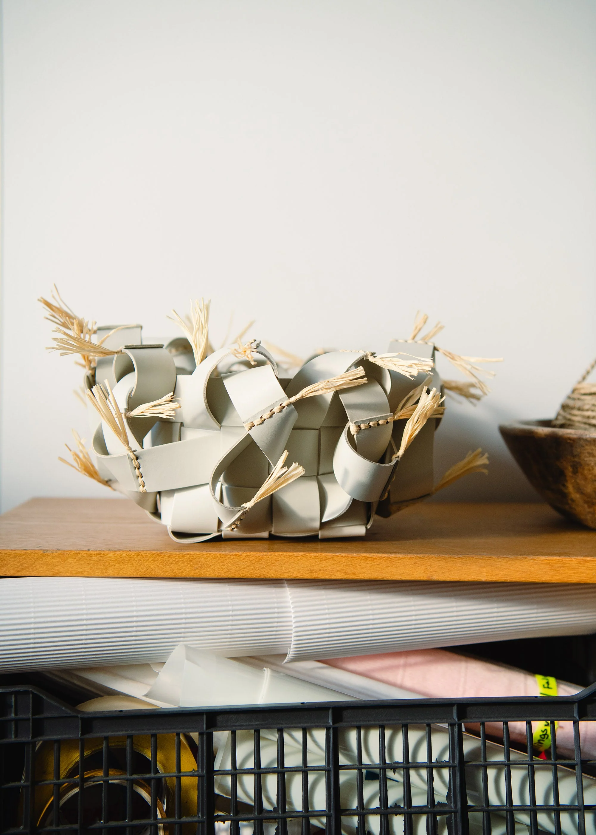 Yni basket - Chalk - Image 5